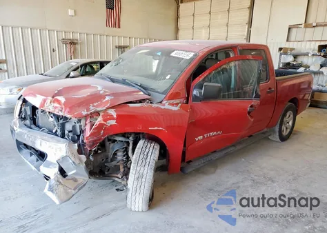 2011 Nissan Titan S from USA, damaged, VIN 1N6BA0ED7BN312546